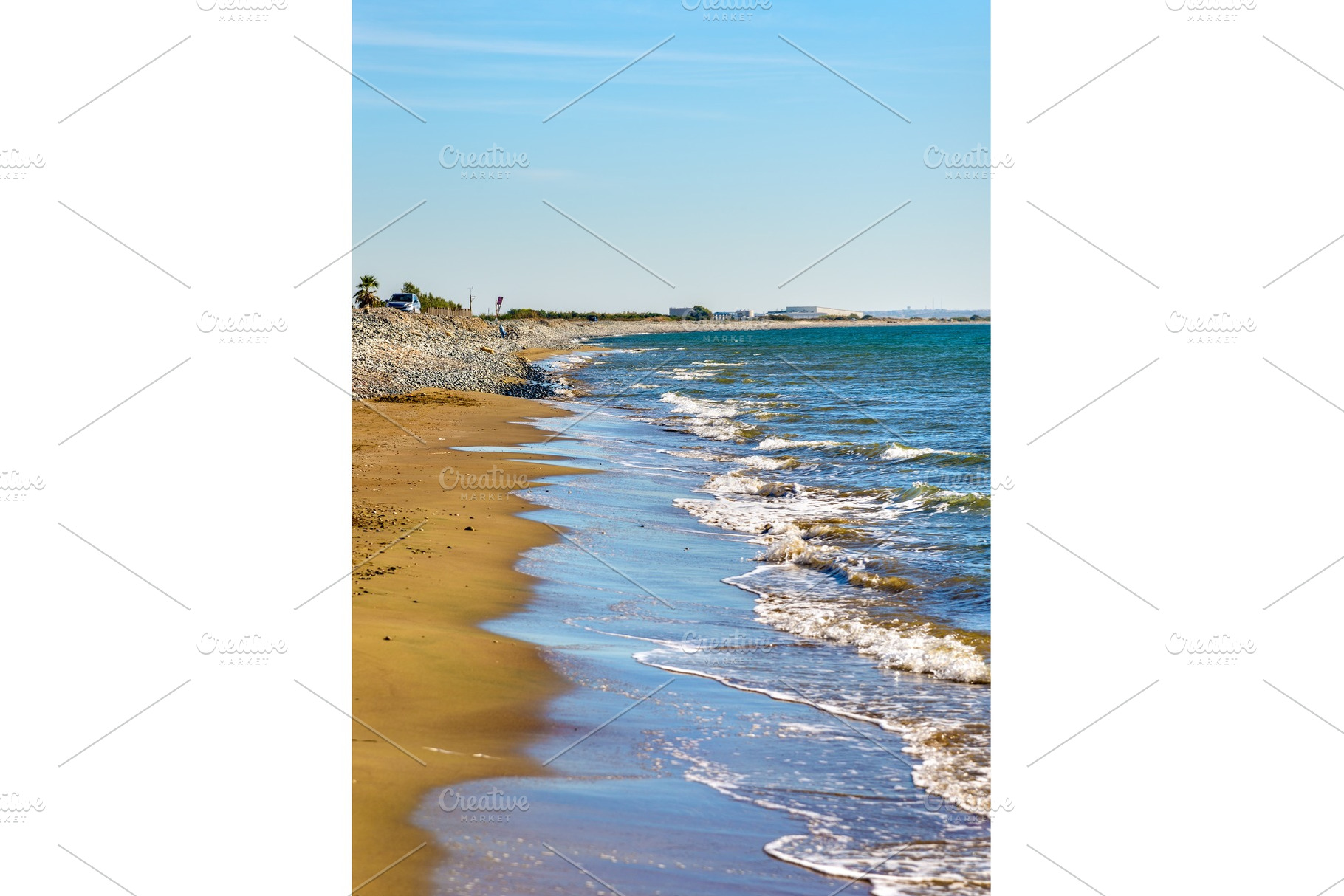 Kourion (Agios Hermogenis) beach in Cyprus, a Nature Photo by Leonid Andronov