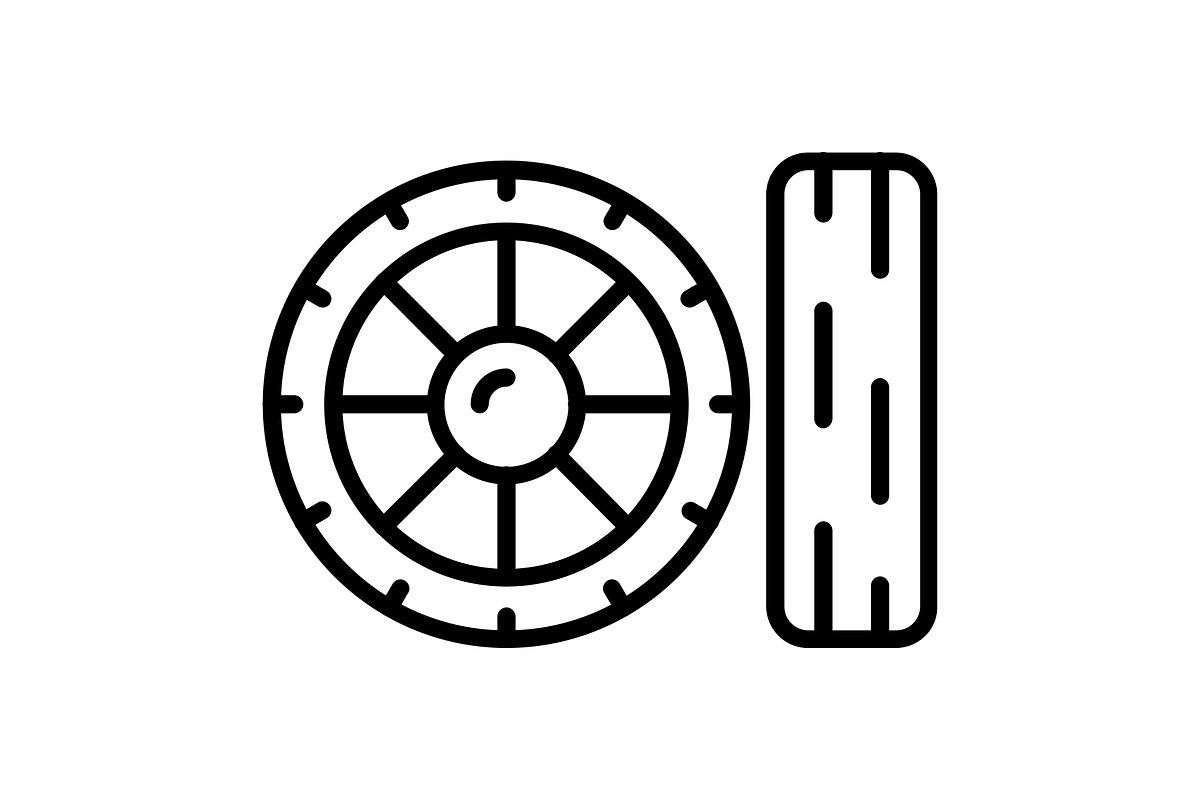 Tire Line Icon, an Icon by Pexelpy (Photo 2 of 2)