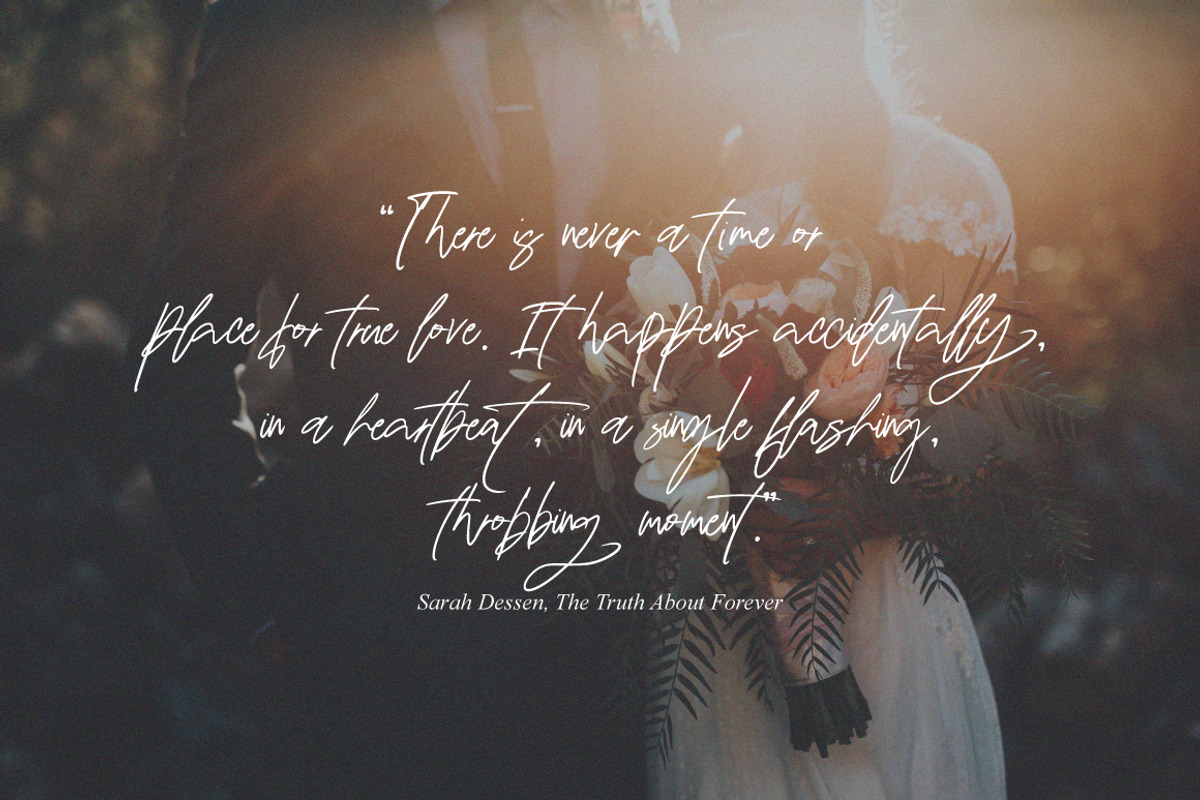 Qikabey - Handwritten Signature, a Handwritten Font by tebaltipislab (Photo 2 of 7)
