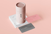 250+ Cosmetic Branding Mockup Bundle, a Cups & Container Mockup by pmvch (Thumbnail 178 of 273)