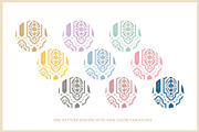 Cottagecore Pattern 3 Vintage Flower, a Pattern Graphic by Euonia Meraki (Thumbnail 4 of 9)