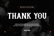 Derstone - All Caps Display Serif, a Serif Font by Lettermine (Thumbnail 9 of 9)