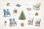 Christmas animals, an Animal Illustration by Mimomy (Thumbnail 6 of 11)