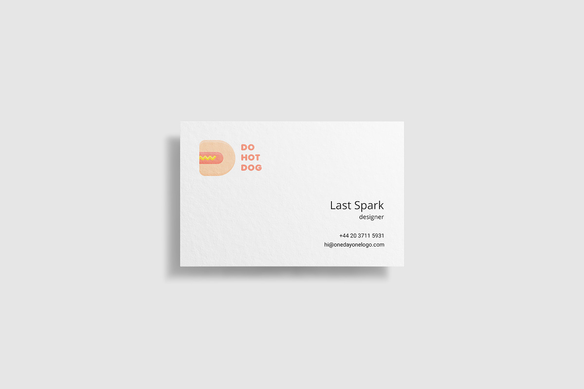 Hot Dog D Letter Logo, a Branding & Logo Template by Last Spark (Photo 3 of 7)
