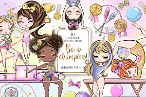 Gymnastics Clipart