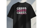 Cheer Mom T-Shirt Design SVG PNG, an Object Graphic by EllaMaiyaali (Thumbnail 5 of 7)