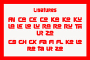 RANCELO - BOLD DISPLAY FONT, a Sans Serif Font by AuthenType (Thumbnail 9 of 11)