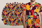 Group of happy people vector set, a Person Illustration by Crowhouse (Thumbnail 3 of 4)