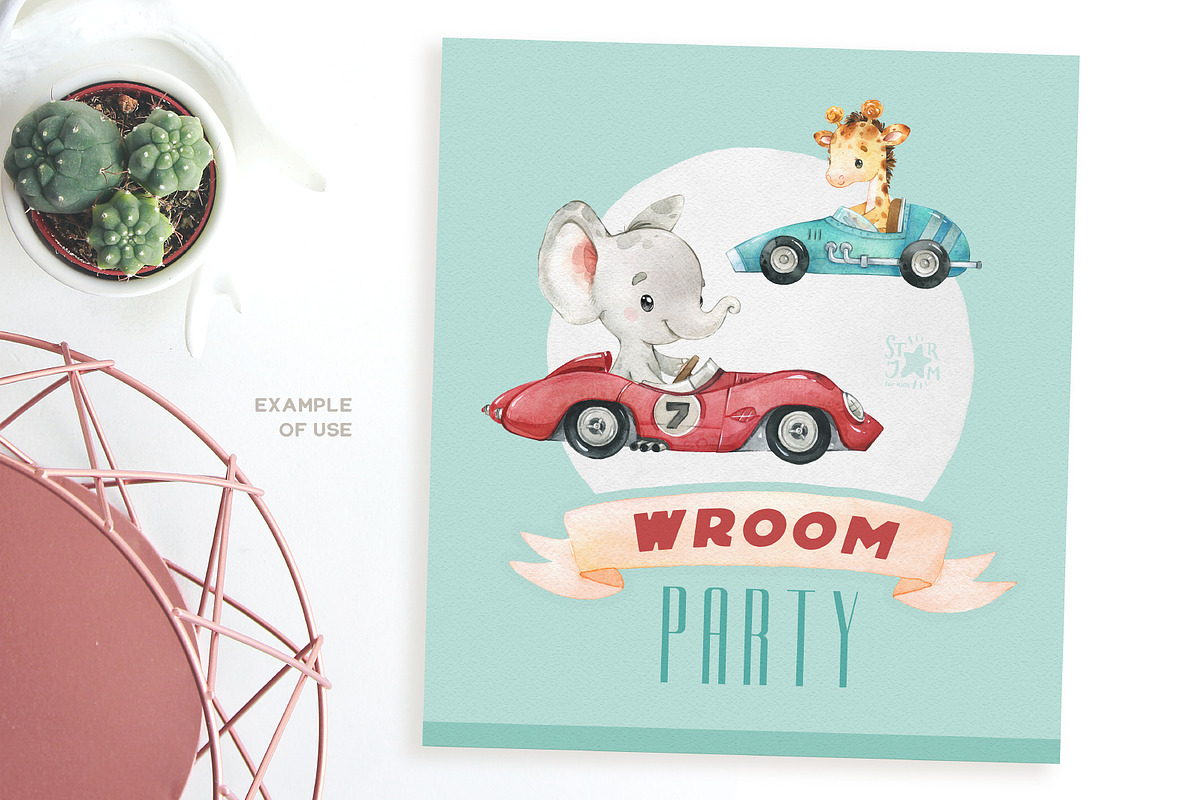 On The Road. Animal Collection, an Animal Illustration by StarJam (Photo 6 of 7)