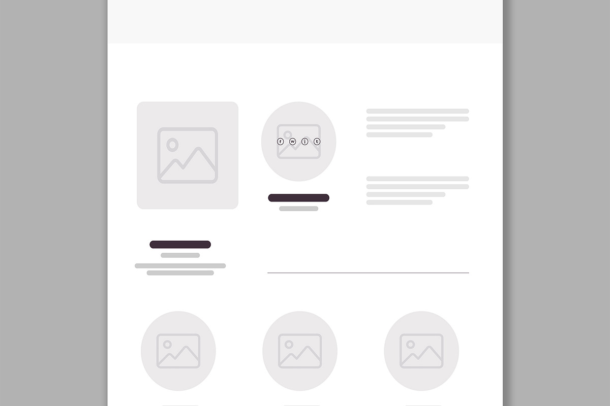 Business Website Wireframe, a Wireframe Template by ContestDesign (Photo 5 of 6)
