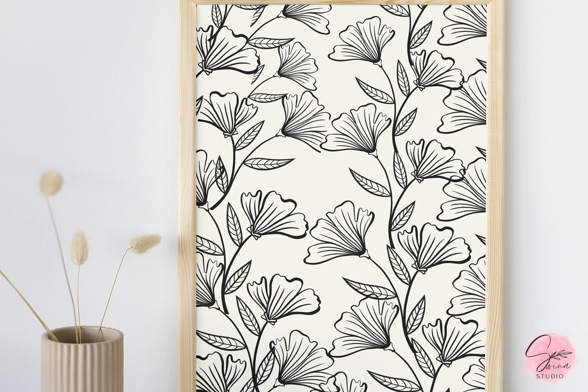 Floral Wall Art Wall Art Packs, a Poster Template by SWINA STUDIO (Photo 2 of 3)
