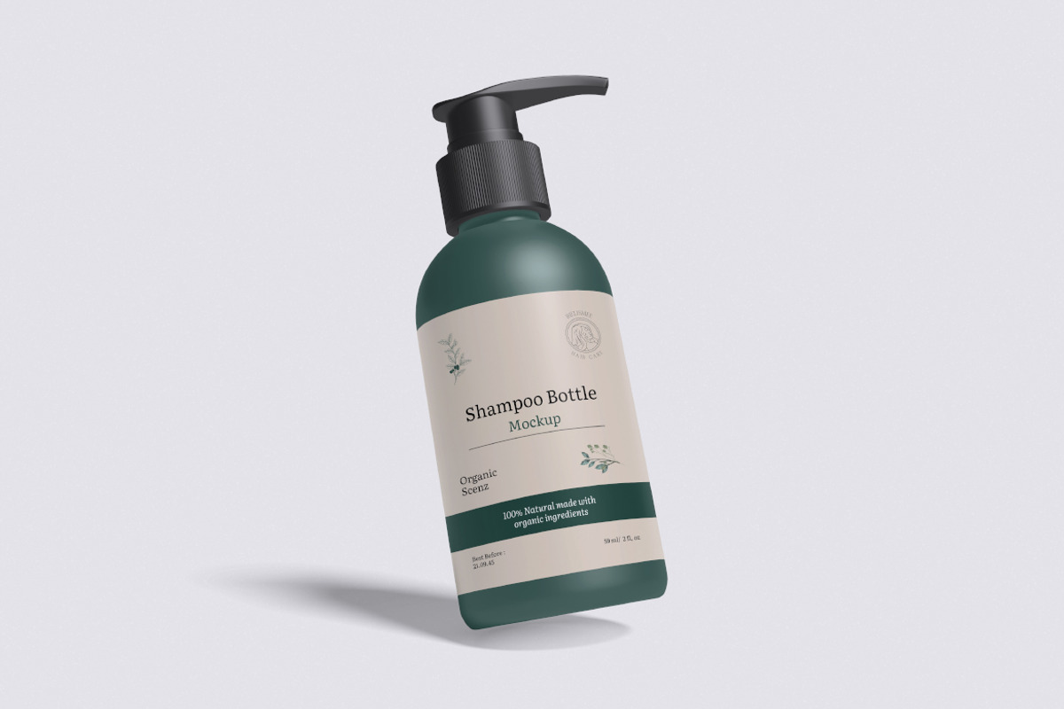 Shampoo Bottle Mockup Bundle Set, a Packaging Mockup by Rielismee (Photo 2 of 5)