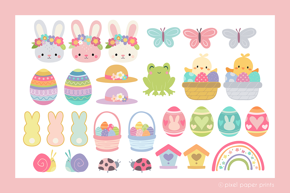 Cute Little Holidays Graphics Bundle, an Object Graphic by PixelPaperPrints (Photo 5 of 16)