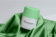 Cosmetic Jar & Box Packaging Mockup, a Packaging Mockup by Assyat (Thumbnail 14 of 22)