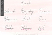 Outside Collection Signature Font, a Script Font by AQR Studio (Thumbnail 13 of 14)