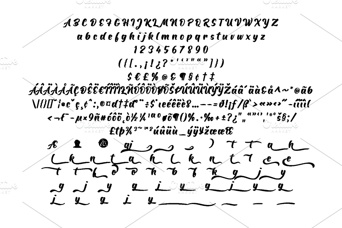 Ayaha, a Script Font by vectalex (Photo 6 of 6)