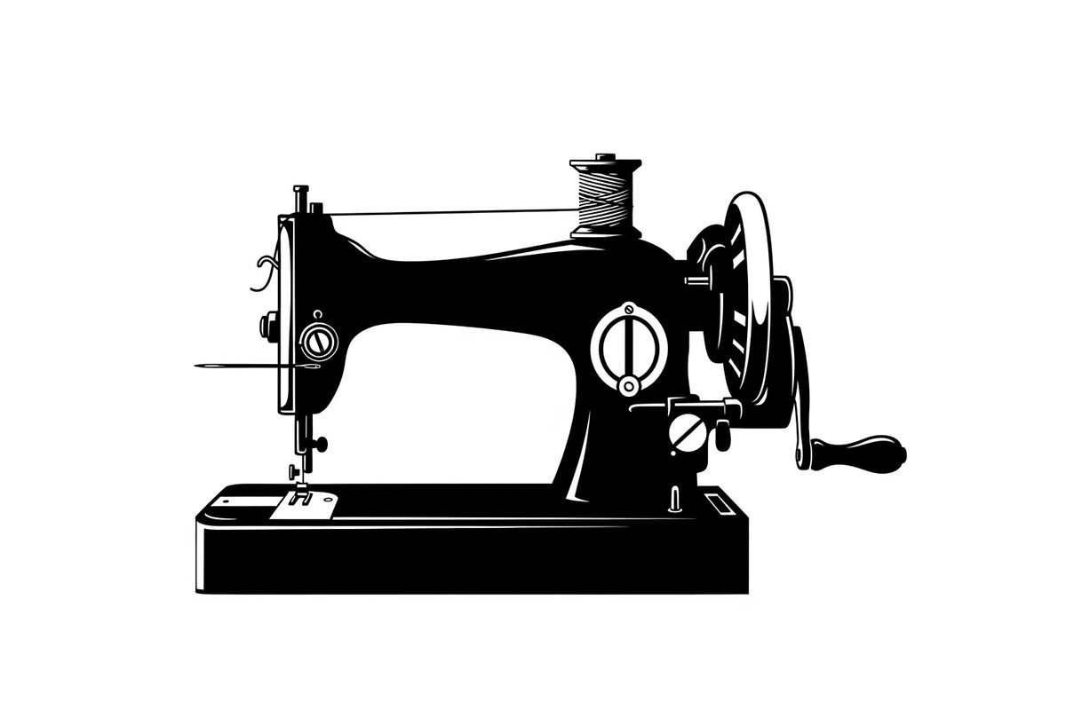 Vintage Sewing Machine Bundle, an Illustration by yasushie (Photo 13 of 31)