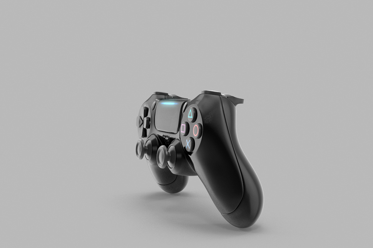 DualShock 4 Wireless Controller, an Object 3D Model by Tedi Permana (Photo 3 of 11)