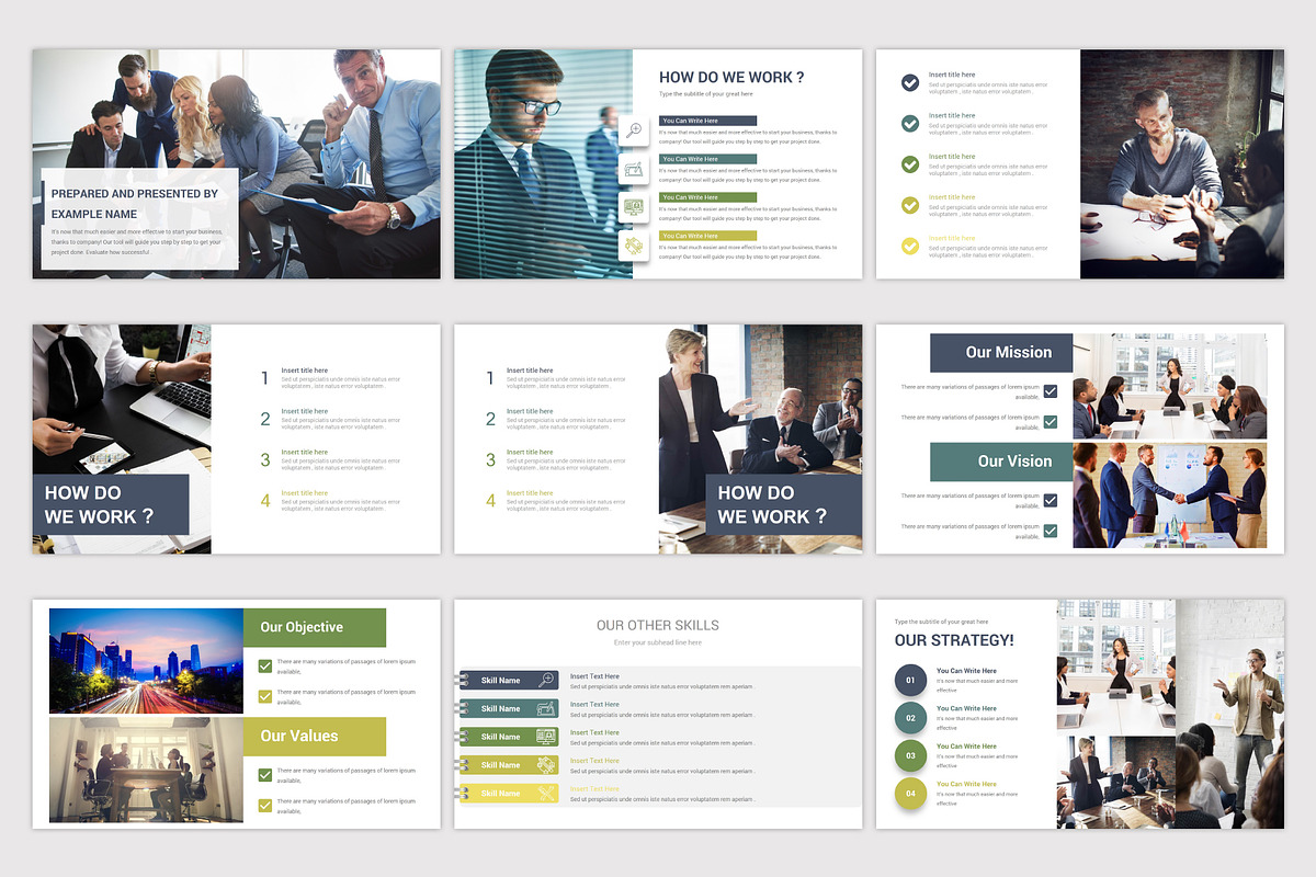 Power Edge PowerPoint Template, a Presentation Template by SlideOne (Photo 6 of 42)