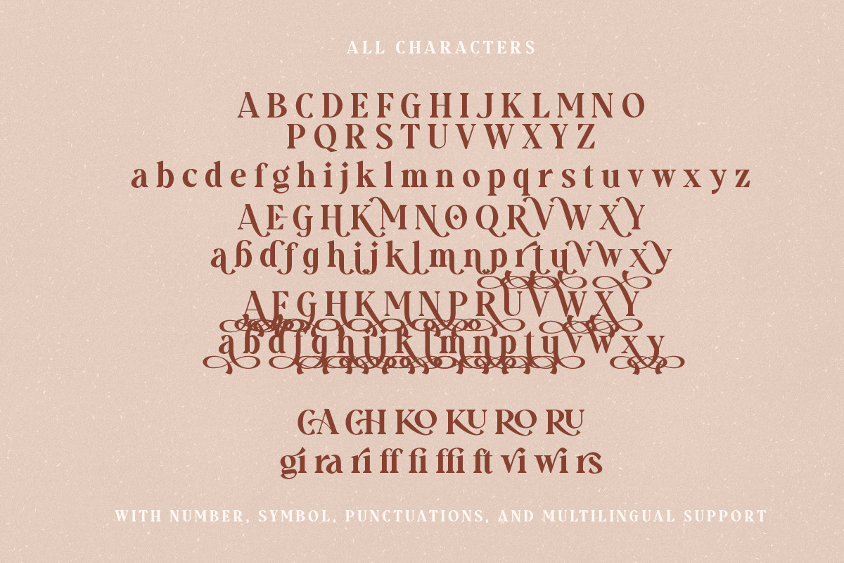Gravity Wanders - Stylish Bold Serif, a Serif Font by Sarid Ezra (Photo 12 of 12)