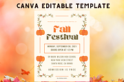 Editable Fall Festival Flyer CANVA, a Flyer Template by Madhabi Studio (Thumbnail 2 of 2)