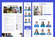 Senior Nursing Care Website UI Figma, an UI Kit Template by peterdraw (Thumbnail 3 of 7)