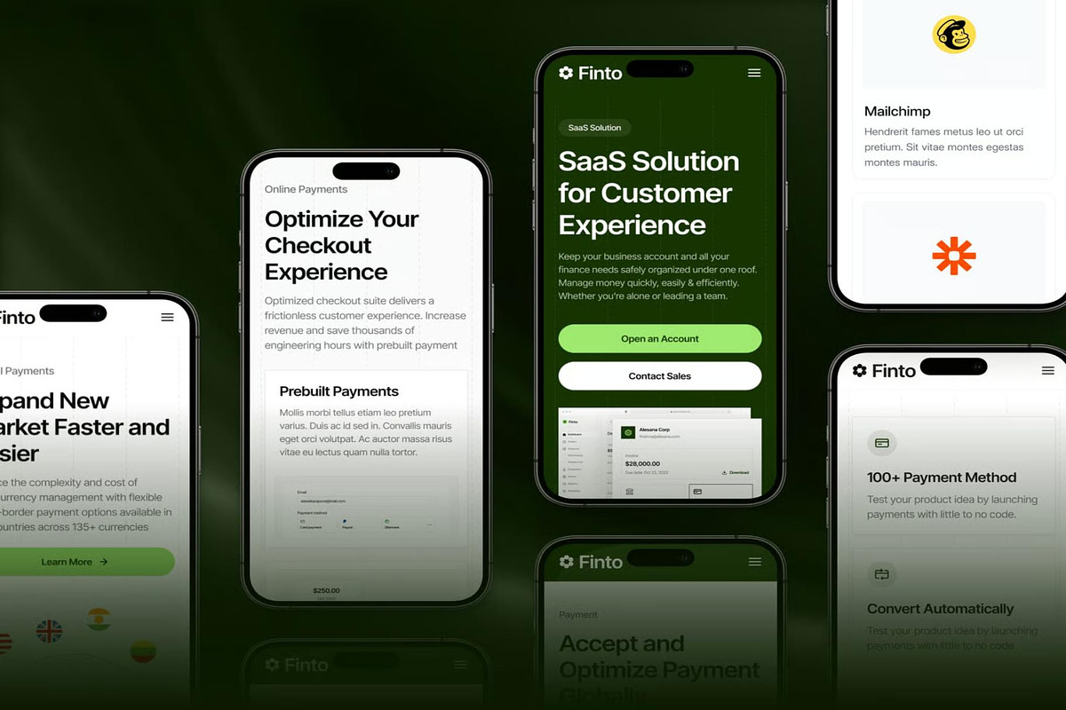 Finto Finance WebsiteFramer Template, an UI Kit Template by Lumina_ui_ux202 (Photo 8 of 8)