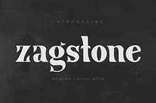 Zagstone - Modern Luxury Bold Serif