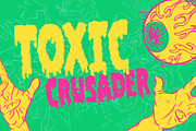 Filthy Creation Retro Slime Font, a Font by Wingsart Studio (Thumbnail 10 of 10)