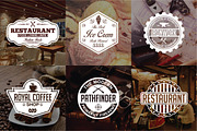 60 Vintage Badges and Logos Bundle, a Branding & Logo Template by shazi (Thumbnail 6 of 21)