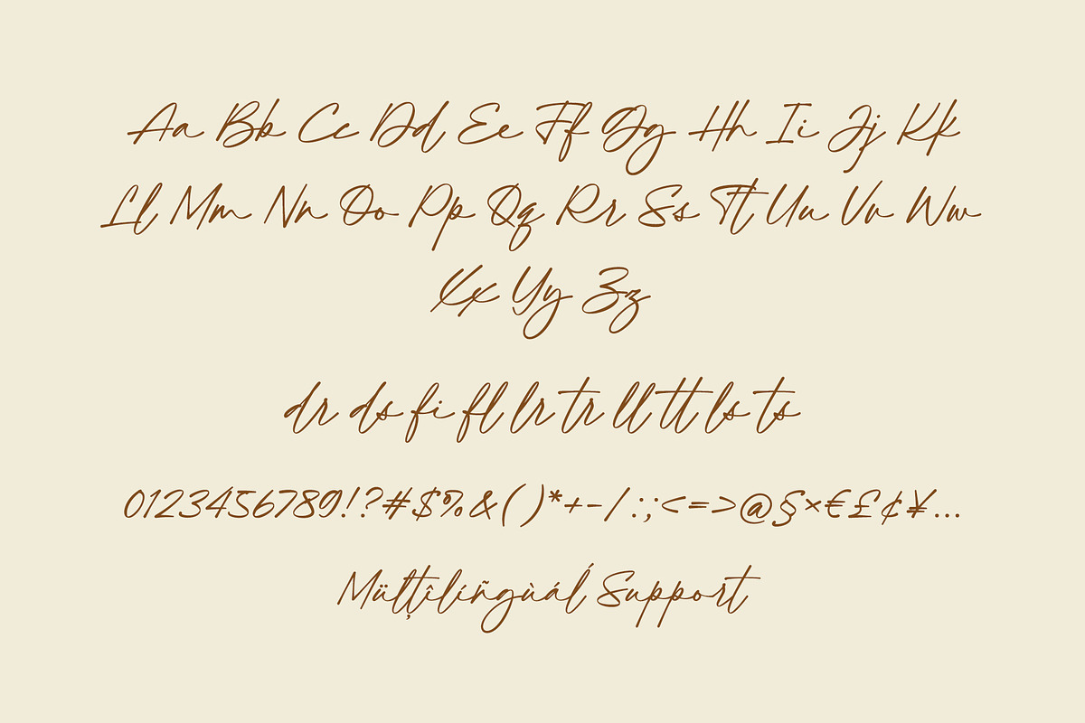 Enthralling | Elegant Script, a Script Font by Lemonthe (Photo 7 of 7)