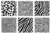 Black Animal Print Seamless Pattern, a Pattern Graphic by Gloria Designed It (Thumbnail 3 of 3)
