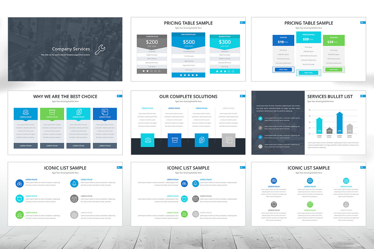 Multipurpose Powerpoint Template, a Presentation Template by pallabip (Photo 8 of 23)