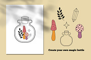 Retro Autumn - Magic Mushrooms, an Object Graphic by Sofico (Thumbnail 7 of 18)