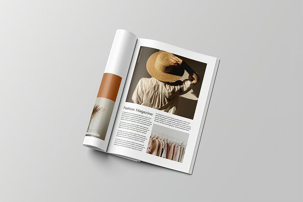 Magazine Mockup, an Advertising Mockup by zpackcreative (Photo 4 of 5)