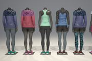 Female mannequin pack 1, a Characters & Person 3D Model by mrGarret (Thumbnail 5 of 22)