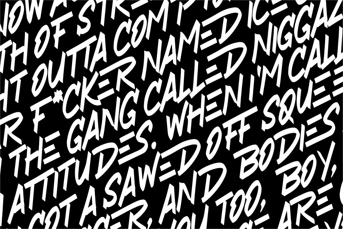 New Kids Crew - Graffiti Type, a Font by ikiiko (Photo 3 of 8)