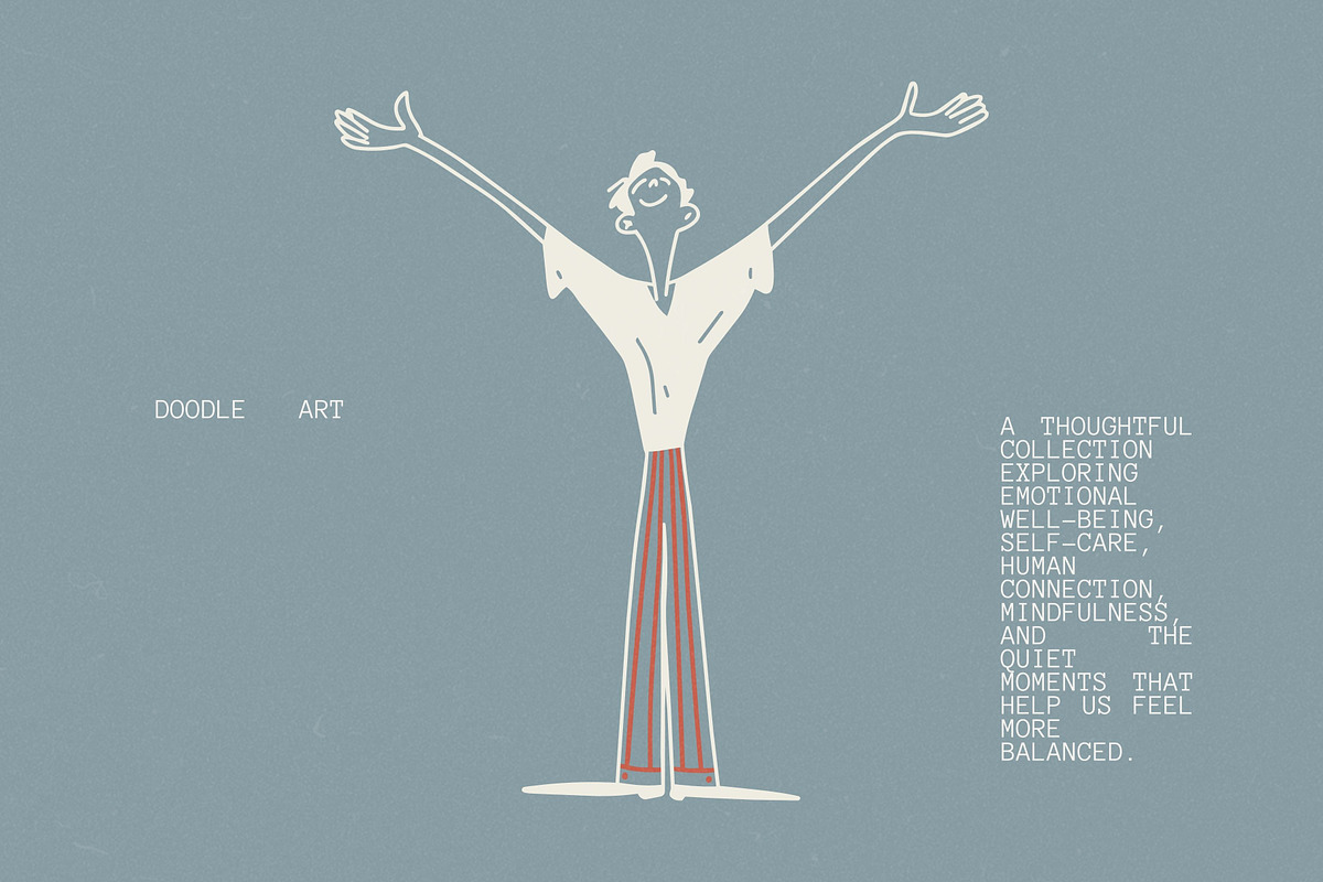 Mental Wellness: 50 Mindful Moments, a Person Illustration by Veyla (Photo 6 of 15)