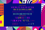 Paint Burst Unique Colorful Font, a Font by PutraCetol Studio (Thumbnail 7 of 11)