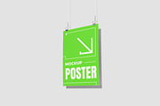 Hanging Poster Mockup, an Advertising Mockup by AnasStudio (Thumbnail 4 of 5)
