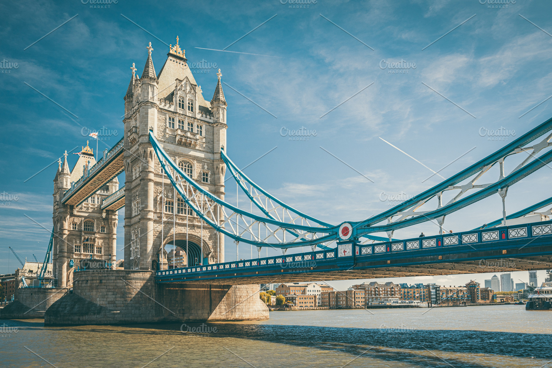 Tower Bridge in London, a Photo by Tomas Luka