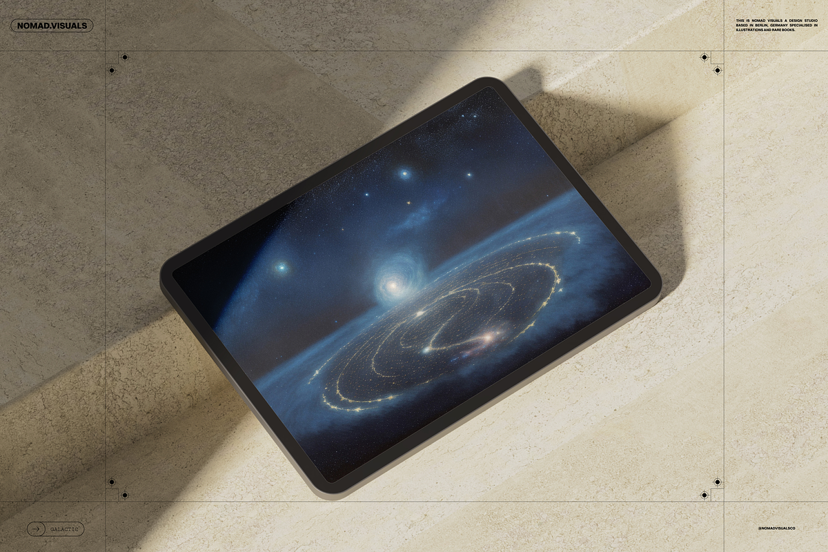 Galactic Fields Illustrations, a Background Graphic by Nomad Visuals (Photo 9 of 16)