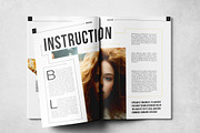 Magazine Layout Template, a Magazine Template by Grkic Creative (Thumbnail 3 of 13)