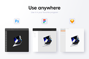 12 MacBook Pro 16 Mockups Scenes, an iPhone Mockup by 360 Mockups (Thumbnail 6 of 6)