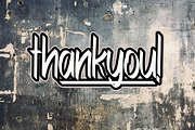White Gift Brush Font, a Handwritten Font by NTC Graphic (Thumbnail 8 of 8)