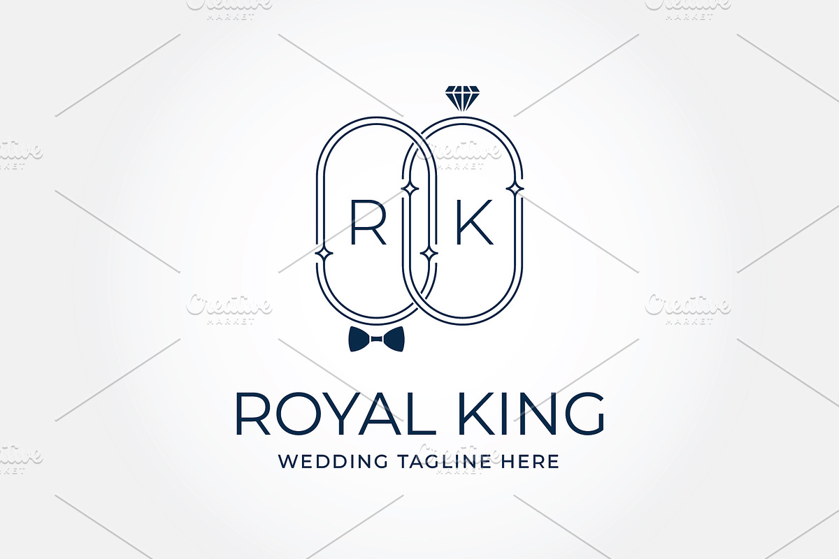 Angles Royal King - Wedding Logo, a Branding & Logo Template by Creattlle (Photo 2 of 4)