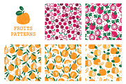 20 FRUITS PATTERNS, a Pattern Graphic by Nastya Tkachova (Thumbnail 2 of 6)
