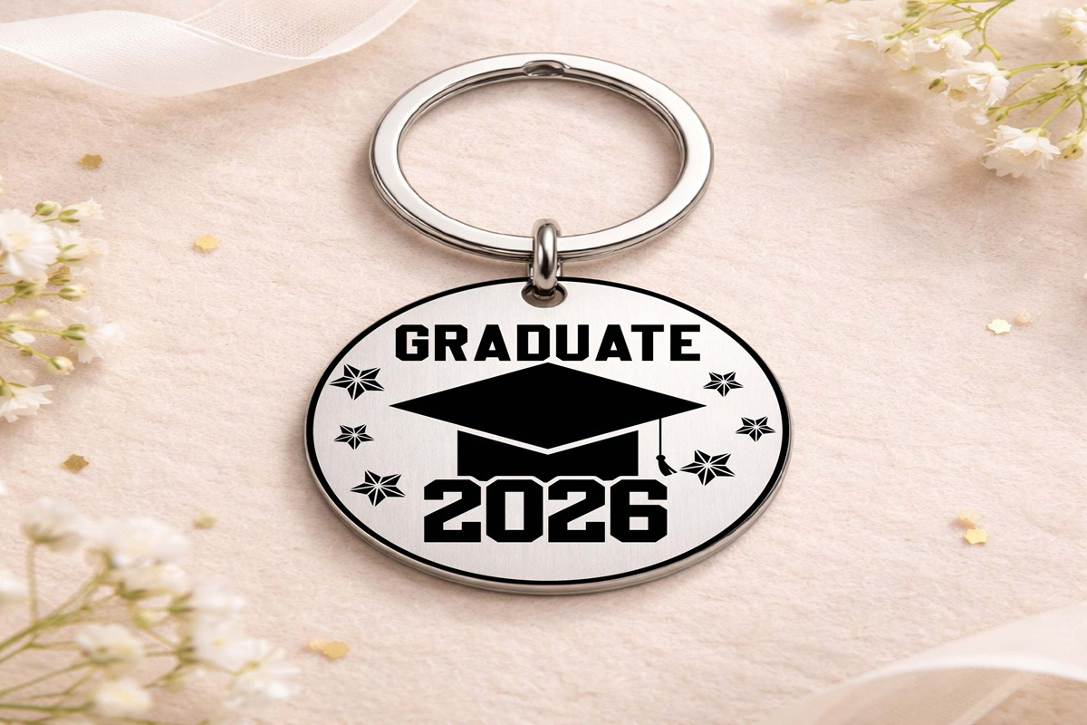 Senior 2026 Keychain SVG Bundle, a Graphic by EllaMaiyaali (Photo 5 of 5)