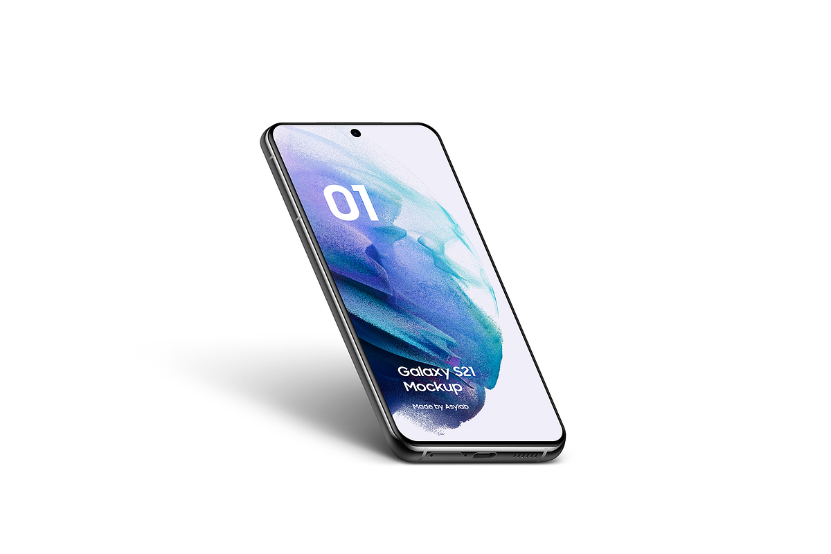 Galaxy S21 - 20 Mockups Scenes, an Android Mockup by Asylab (Photo 18 of 40)