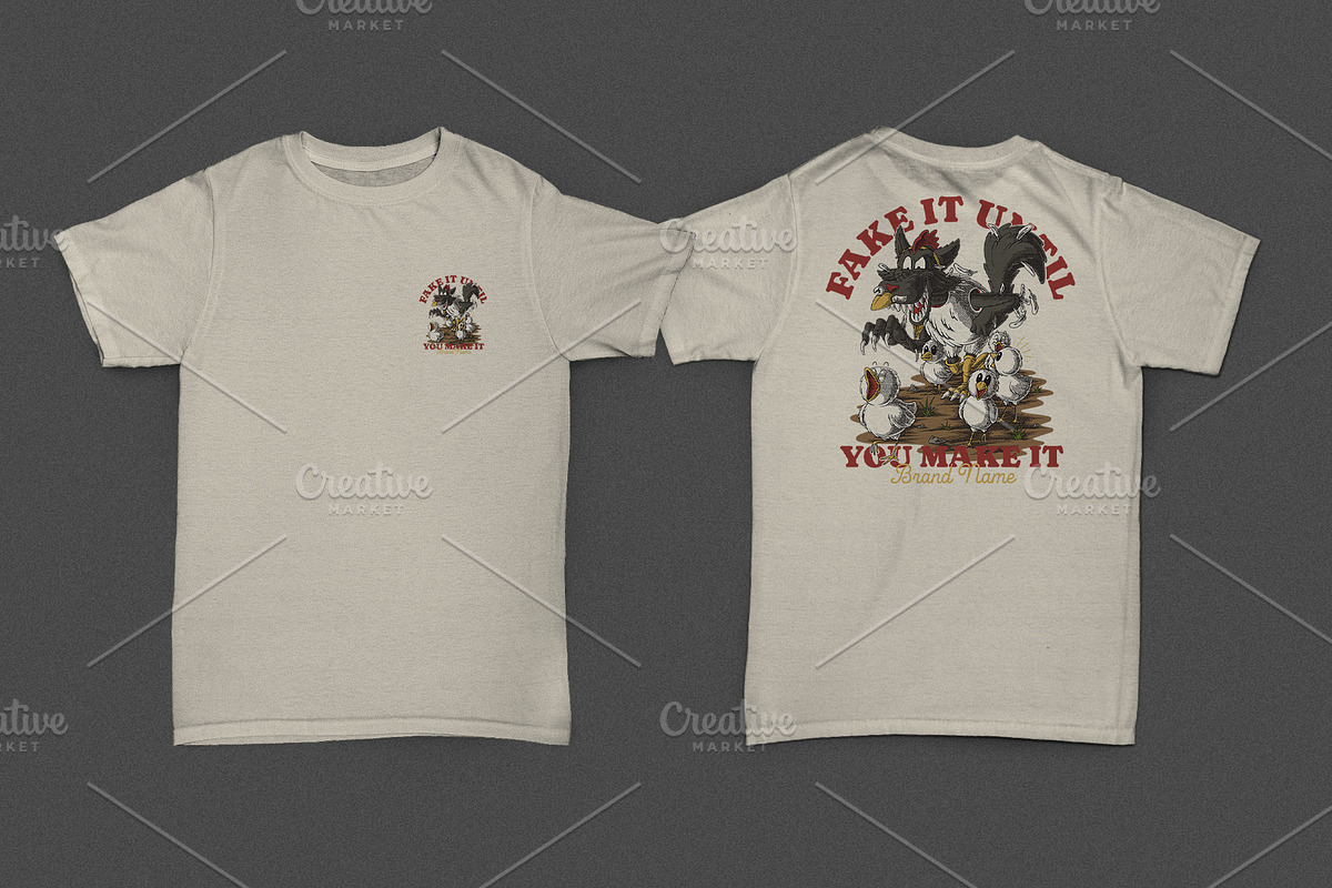 Wolf Mascot Disguised as a Chicken, a Branding & Logo Template by Judsart (Photo 2 of 3)